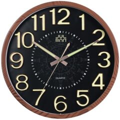 Julman Настенные кварцевые часы LP-1713-4 цена и информация | Часы | kaup24.ee