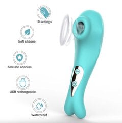 Winyi Clitoral Stimulator - Green цена и информация | Вибраторы | kaup24.ee