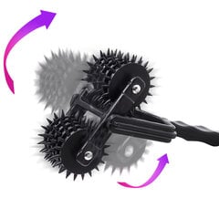 Двойное игольчатое колесо для стимуляции Fetish Wheel цена и информация | БДСМ и фетиш | kaup24.ee