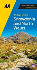 50 Walks in Snowdonia & North Wales New edition цена и информация | Путеводители, путешествия | kaup24.ee