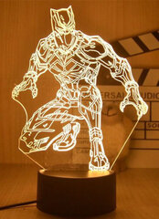 Lamp 3D Led Marvel hind ja info | Lastetoa valgustid | kaup24.ee