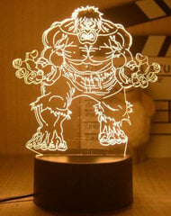 Lamp 3D Led Marvel цена и информация | Детские светильники | kaup24.ee