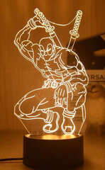 Lamp 3D Led Marvel hind ja info | Lastetoa valgustid | kaup24.ee