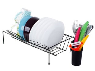 Металлическая сушилка для посуды цена и информация | Столовые и кухонные приборы | kaup24.ee
