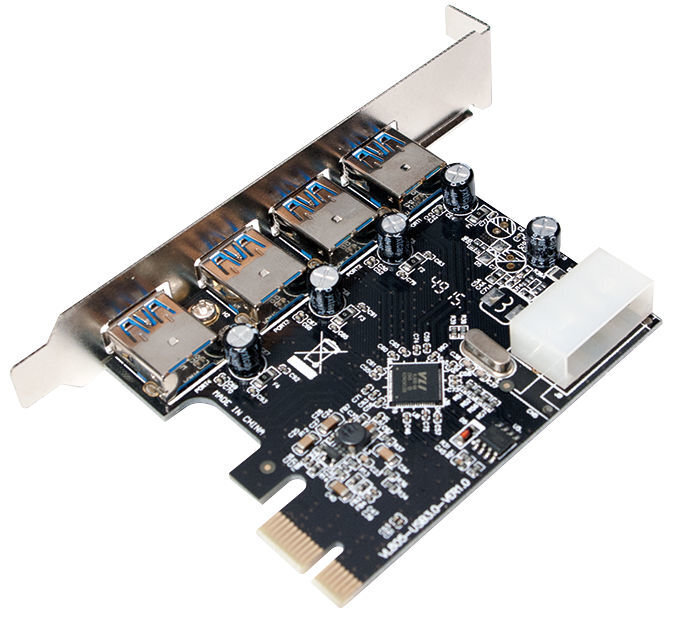 LogiLink USB3.0 4-Port PCI-Express Card PC0057 hind ja info | Regulaatorid | kaup24.ee