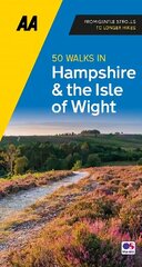 50 Walks in Hampshire & IOW New edition цена и информация | Путеводители, путешествия | kaup24.ee
