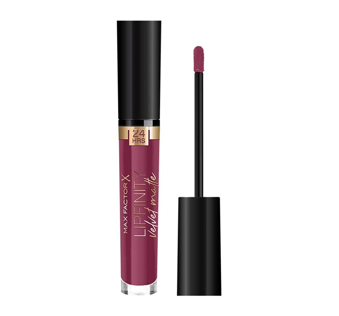 Lūpų dažai Max Factor Lipfinity Velvet Matte Satinberry, 23 g цена и информация | Huulepulgad, -läiked, -palsamid, vaseliin | kaup24.ee