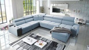 П-образный угловой диван EWASY VIII-Uttario Velvet 2960-Right цена и информация | Диваны | kaup24.ee