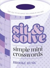 Sit & Solve Simple Mini Crosswords цена и информация | Книги для подростков и молодежи | kaup24.ee