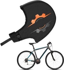 Защитный чехол для велосипедной звёздочки West Biking, чёрный, водонепроницаемый цена и информация | Другие запчасти для велосипеда | kaup24.ee
