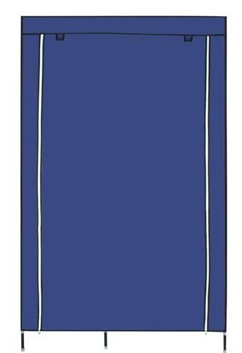 Tekstiilist garderoob 103x43x170 cm, sinine цена и информация | Kapid | kaup24.ee