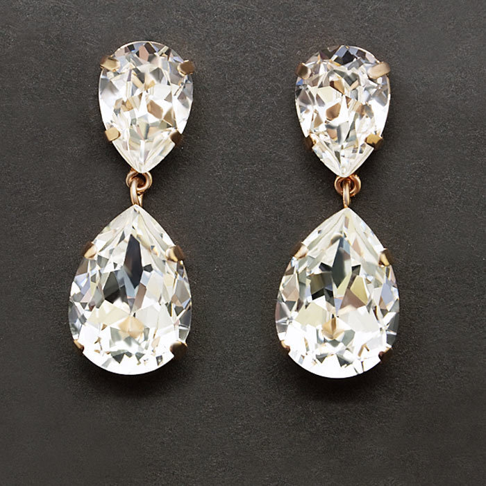 Swarovski kristallidega kaunistatud kõrvarõngad DiamondSky Crystal Drop III hind ja info | Kõrvarõngad | kaup24.ee