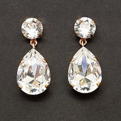 Swarovski kristallidega kaunistatud kõrvarõngad DiamondSky Crystal Drop IV hind ja info | Kõrvarõngad | kaup24.ee