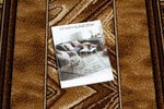 Rugsx ковровая дорожка Bcf Opal 100x840 см