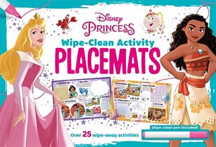 Disney Princess: Wipe-clean Activity Placemats hind ja info | Väikelaste raamatud | kaup24.ee