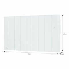 Radiaator CONCORDE Arkadi Plus Valge 1000 W hind ja info | Küttekehad | kaup24.ee