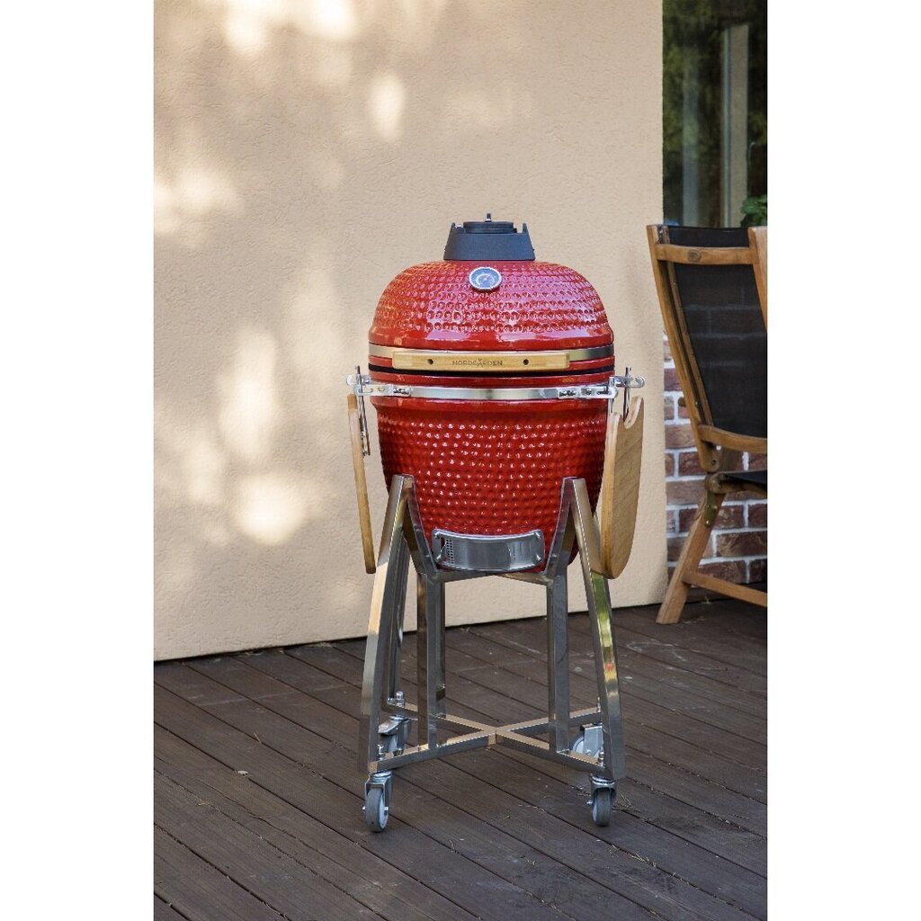 Keraamiline grill koos tarvikute komplektiga Kamado Nordgarden 18" 45 cm hind ja info | Grillid | kaup24.ee