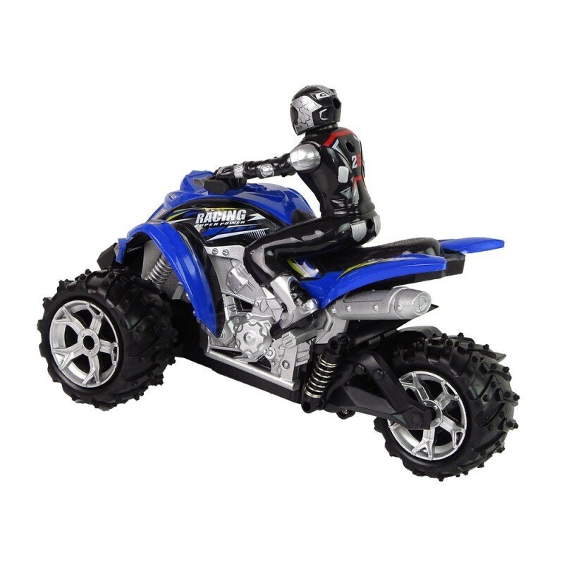 Quad Rock Crawler Tricycle Remote Controlled 1:12 2.4G Blue цена и информация | Poiste mänguasjad | kaup24.ee