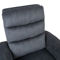 Электрическое кресло Gaston, серый бархат цена и информация | Кресла в гостиную | kaup24.ee