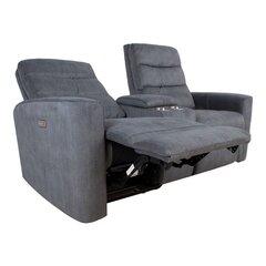 Электрическое кресло Home4you Gaston, серое цена и информация | Кресла в гостиную | kaup24.ee