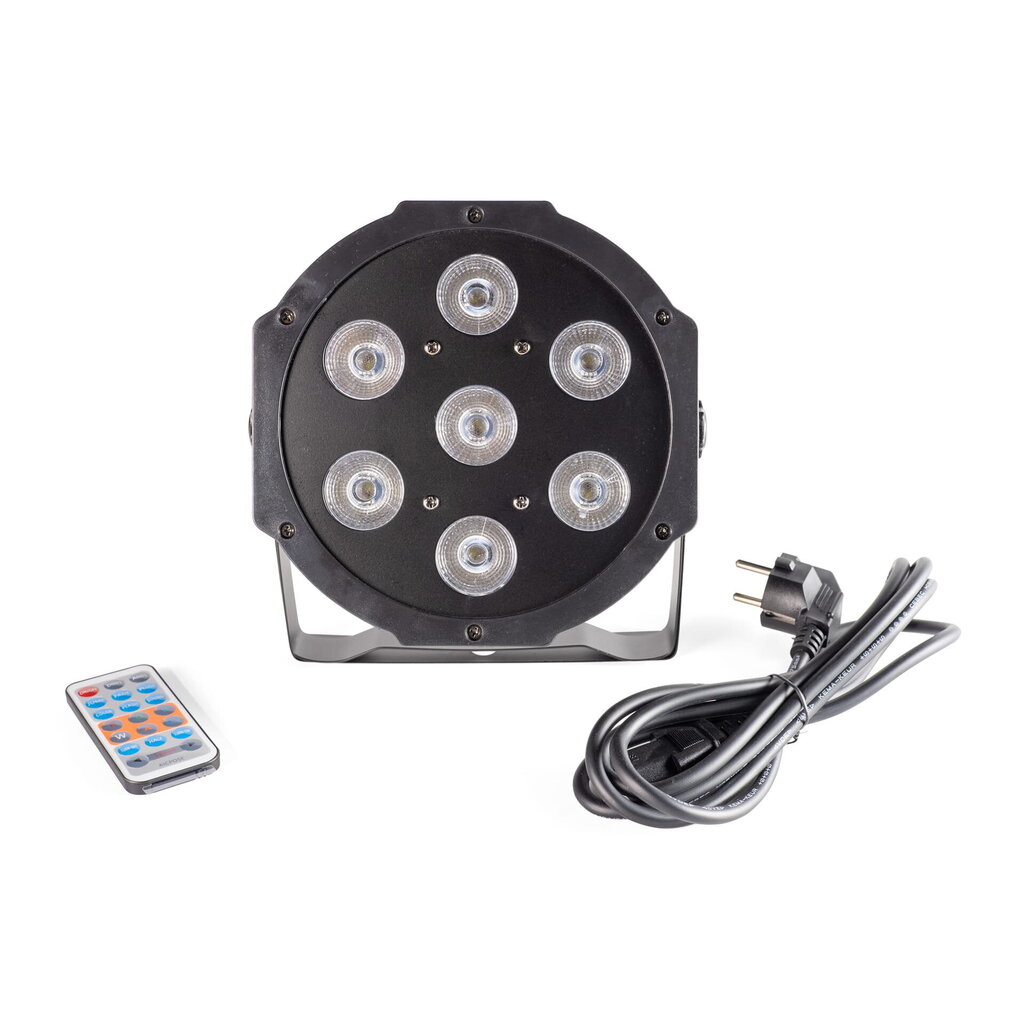 Flash Butrym LED PAR 56 7x10W RGBW IR hind ja info | Peokaunistused | kaup24.ee