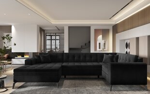 П-образный угловой диван E-MONTEZ-Lukso 10-Left цена и информация | Диваны | kaup24.ee