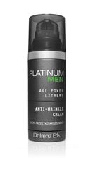 Kortsudevastane kreem meestele Dr Irena Eris Platinum Men 24h 50 ml hind ja info | Näokreemid | kaup24.ee