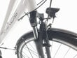 Naiste jalgratas Kands Elite Pro, 150-167 cm pikk, alumiinium, amortisaatoriga, 27 Shimano käiguvahetajat, 28" alumiiniumveljed, Valge hind ja info | Jalgrattad | kaup24.ee