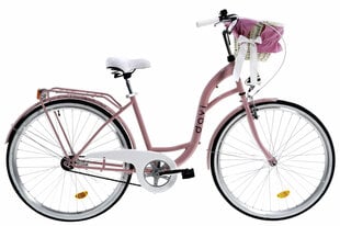Naiste jalgratas Davi Lila, roosa hind ja info | Jalgrattad | kaup24.ee