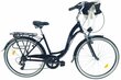 Naiste jalgratas Davi Maria Alu, 160-185 cm, 28", Shimano, must цена и информация | Jalgrattad | kaup24.ee