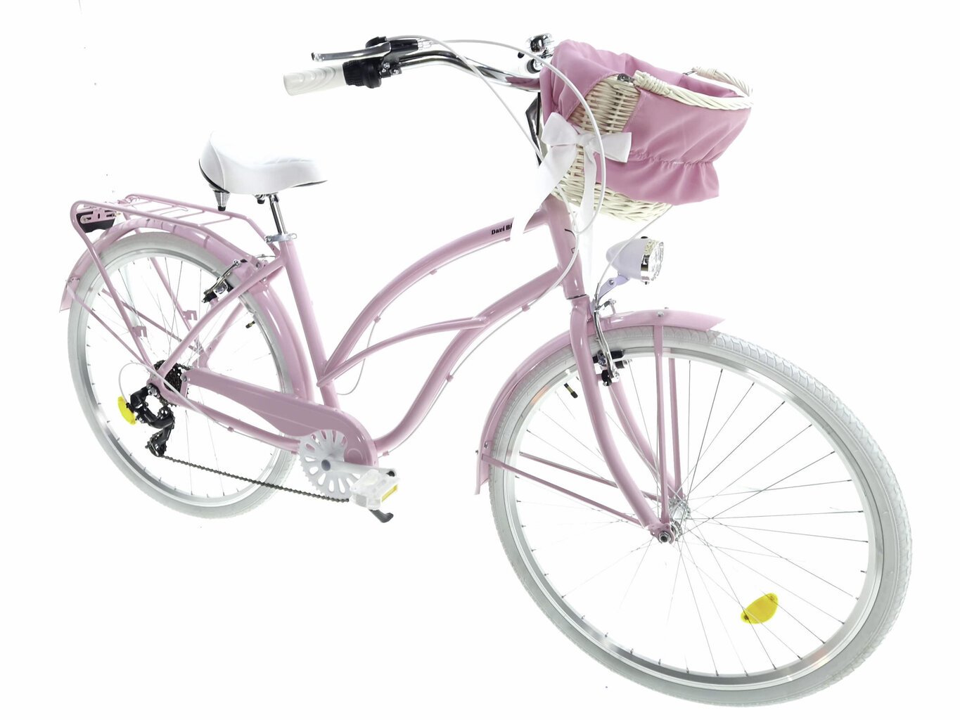 Naiste jalgratas Davi Bianca Alu, 160-185 cm, 28", roosa hind ja info | Jalgrattad | kaup24.ee