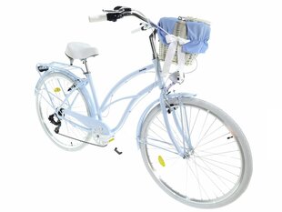 Naiste jalgratas Davi Bianca Alu, 160-185 cm, 28", Shimano, sinine hind ja info | Jalgrattad | kaup24.ee