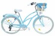 Naiste jalgratas Davi Bianca Alu, 160-185 cm, 28", Shimano, sinine цена и информация | Jalgrattad | kaup24.ee