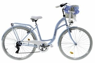 Naiste jalgratas Davi Emma, 160-185 cm, 28", Shimano, sinine цена и информация | Велосипеды | kaup24.ee