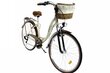 Naiste jalgratas Davi Maria, amortisaatoriga, alumiinium, 7 Shimano käiguvahetajat, 160-185 cm pikk, 28" alumiiniumveljed, punutud korv цена и информация | Jalgrattad | kaup24.ee