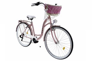 Naiste jalgratas Davi Emma 28", roosa hind ja info | Jalgrattad | kaup24.ee