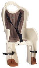 Детское кресло HTP Italy Elibas P на багажник, коричневое цена и информация | Велокресла | kaup24.ee