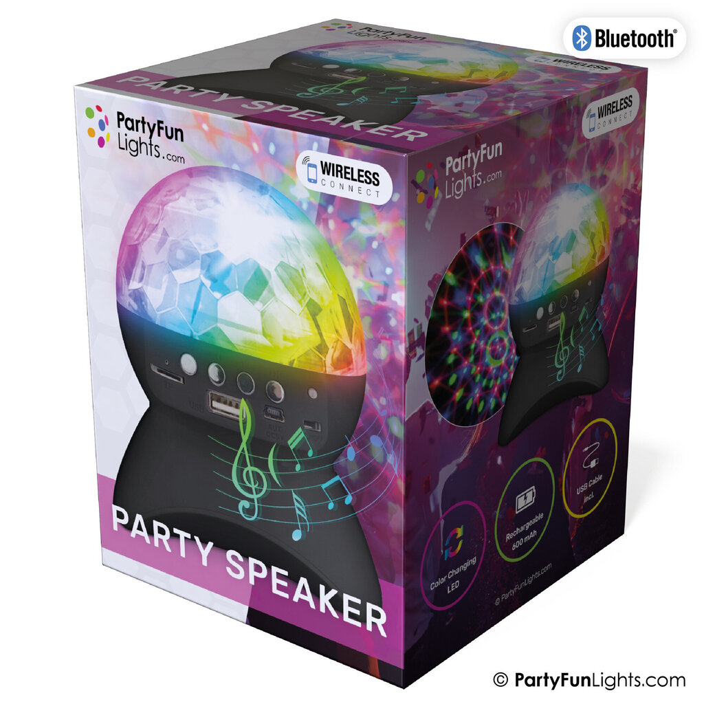 PartyFun Lights Party Speaker hind ja info | Peokaunistused | kaup24.ee