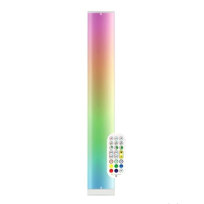Avide LED põrandalamp 9W RGB+W Bluetooth+Music režiim, puldiga hind ja info | Põrandalambid | kaup24.ee