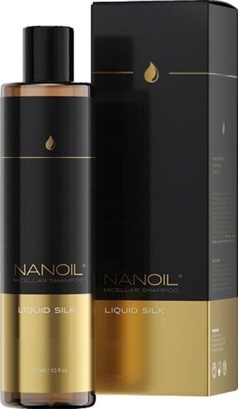 Mitsellaar Šampoon Nanoil Siid Kräsus juuste ohjeldamine (300 ml) hind ja info | Šampoonid | kaup24.ee