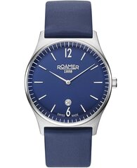 Meeste käekell Roamer Elements Leather Blue цена и информация | Мужские часы | kaup24.ee