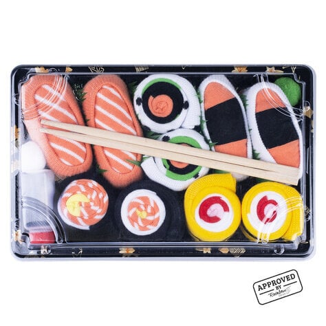 Soxo sokid sushi 5 paari 36-41 hind ja info | Lõbusad sokid | kaup24.ee