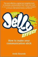 Jelly Effect: How to Make Your Communication Stick цена и информация | Книги по экономике | kaup24.ee