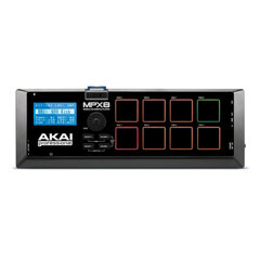 AKAI MPX8 Мобильный проигрыватель сэмплов SD SDHC USB MIDI Черный цена и информация | Принадлежности для музыкальных инструментов | kaup24.ee