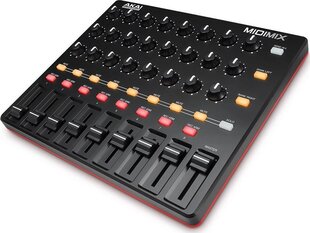 AKAI MIDIMIX Mixer/DAW Контроллер USB Черный цена и информация | Принадлежности для музыкальных инструментов | kaup24.ee