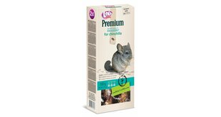 LoLo Pets Premium närimispulgad tšintšiljadele 2tk 100g hind ja info | Toit väikeloomadele | kaup24.ee