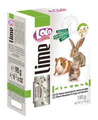 LoLo Pets mineraalkivi närilistele popcorniga 190g hind ja info | Toit väikeloomadele | kaup24.ee