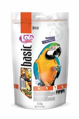 LoLo Pets Foody täissööt suurtele papagoidele 350g hind ja info | Linnutoidud | kaup24.ee