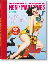 Dian Hanson's: The History of Men's Magazines. Vol. 1: From 1900 to Post-WWII Multilingual edition hind ja info | Kunstiraamatud | kaup24.ee