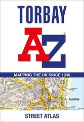 Torbay A-Z Street Atlas 7th Revised edition цена и информация | Путеводители, путешествия | kaup24.ee